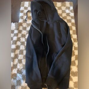 Black zip up hoodie!